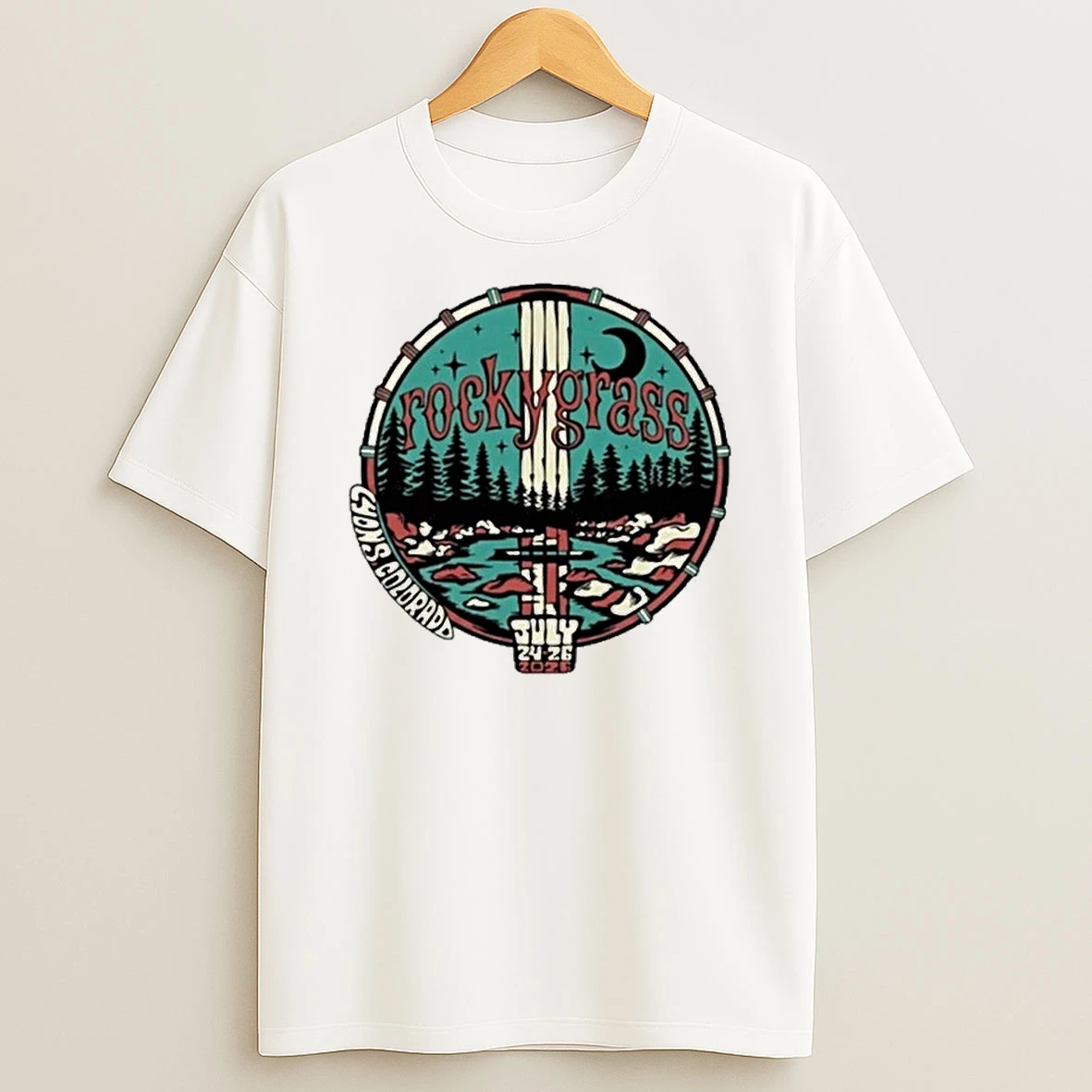 Rockygrass Lyons Colorado July 24 26 2026 Shirts