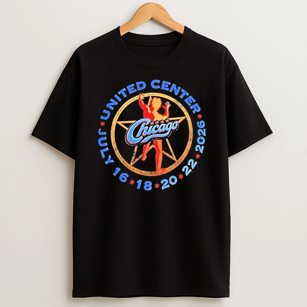Rush Chicago Il 2026 Event At United Center On July 16 18 20 22 Fifty Something Tour Shirts