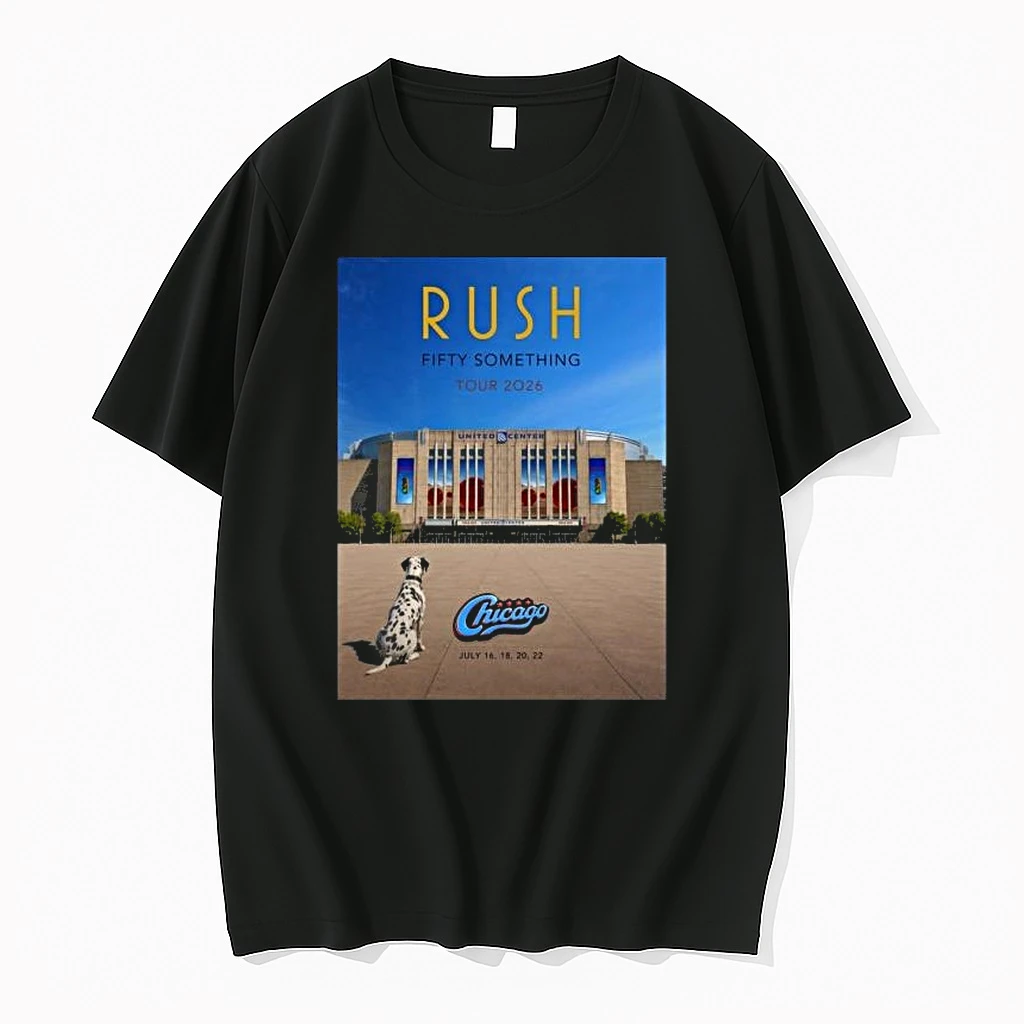 Rush Fifty Something Tour Chicago Il July 2026 Event Shirts