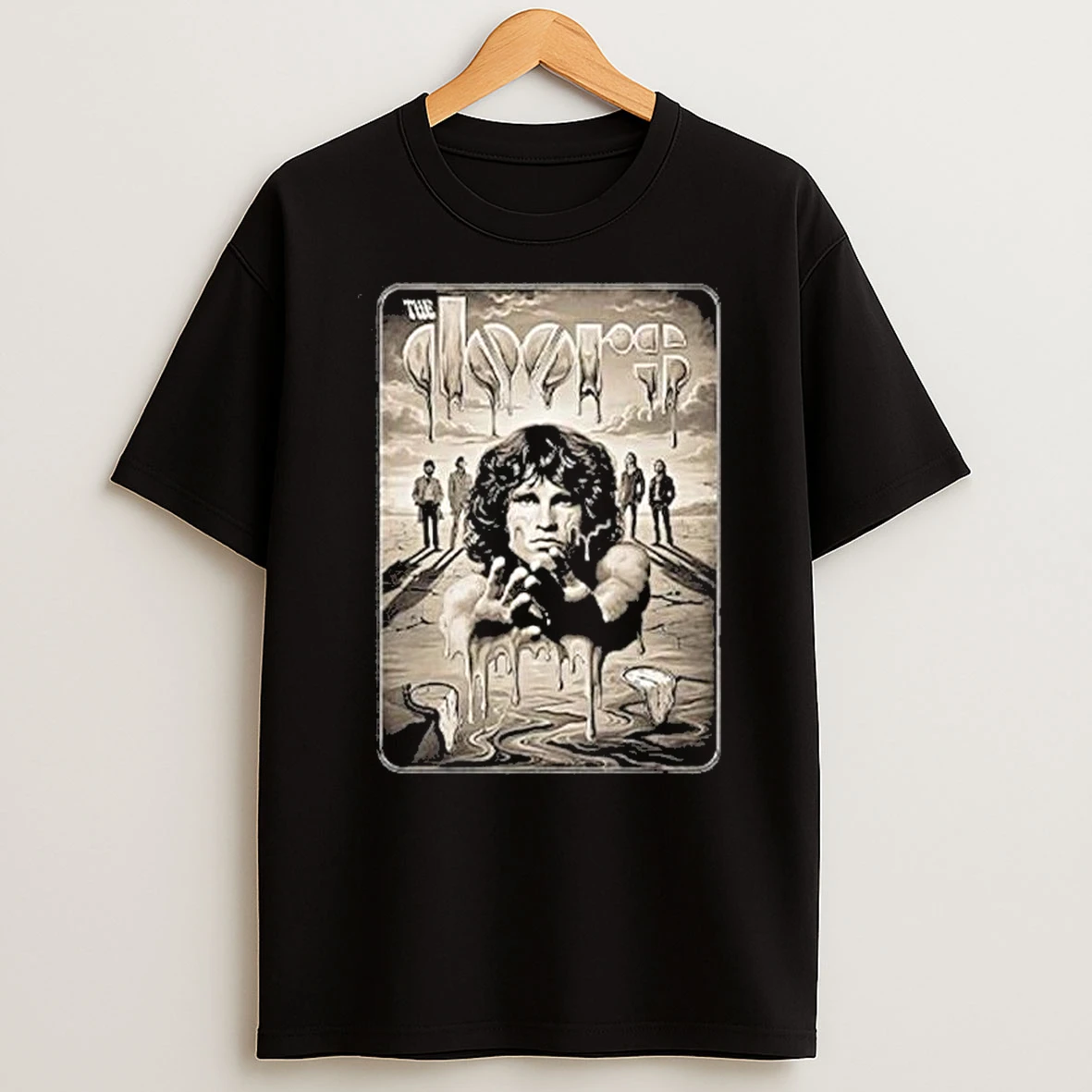 Salvador Dali Jim Morisson Break On Through Shirts