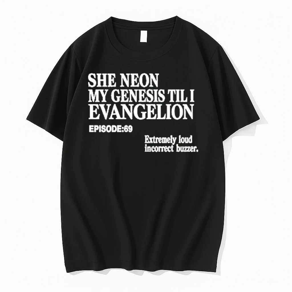 She Neon My Genesis Til I Evangelion Shirts