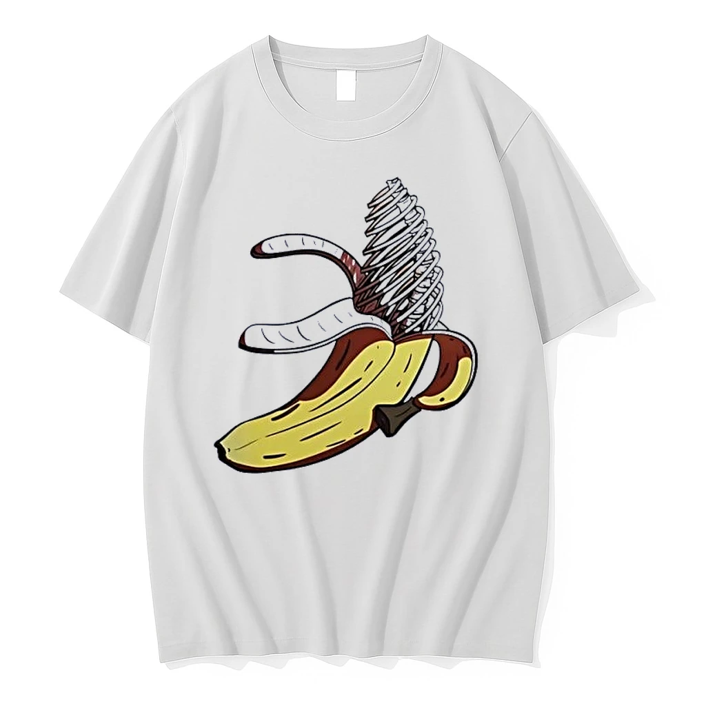 Skeletal X Ray Anatomy Surreal Fruit Skeleton White Shirts