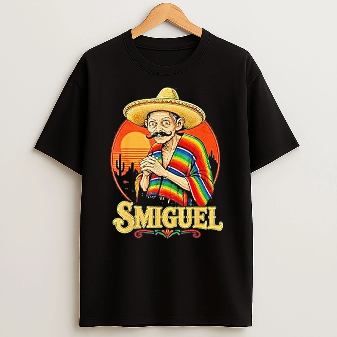 Smiguel Mexican Sombrero Mexican Culture Mashup Shirts