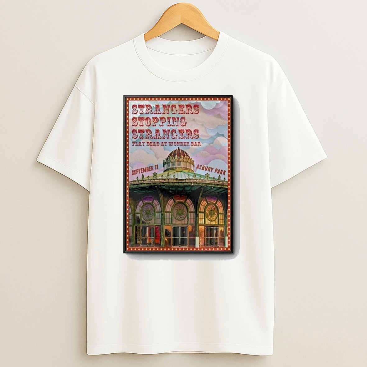Strangers Stopping Strangers In Asbury Park Nj On Sept 11 2026 Shirts