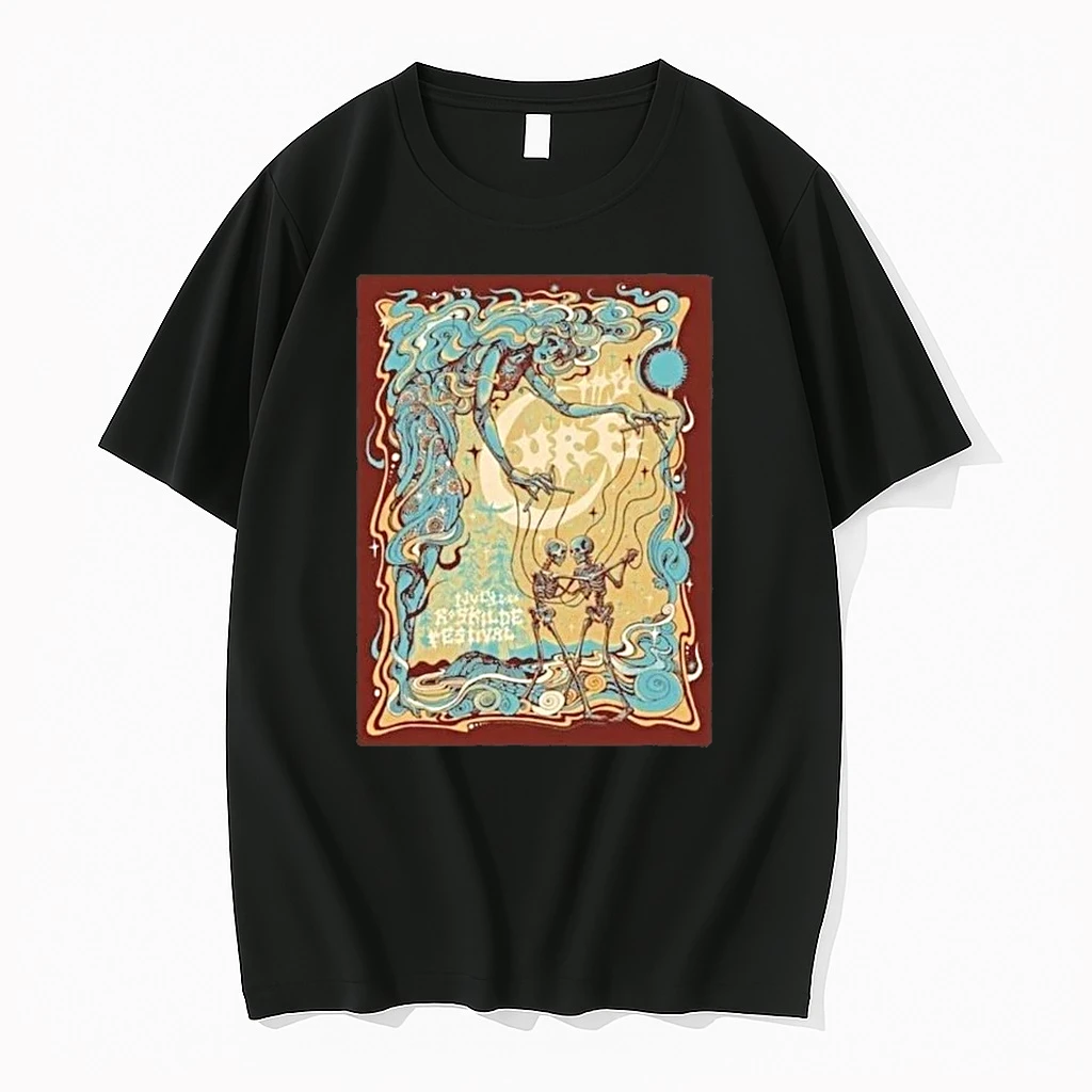 The Cure 2026 Roskilde Festival Limited Edition Event In Roskilde Denmark On 1st July 2026 Shirts