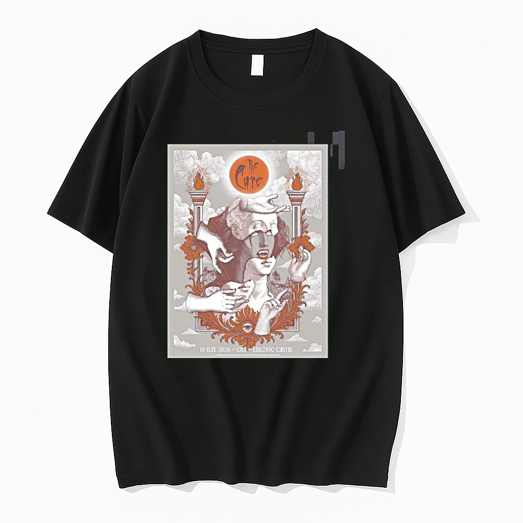 The Cure Cluj Romania 2026 Limited Edition Event Tee At Electric Castle On 19 July 2026 Premium Shirts