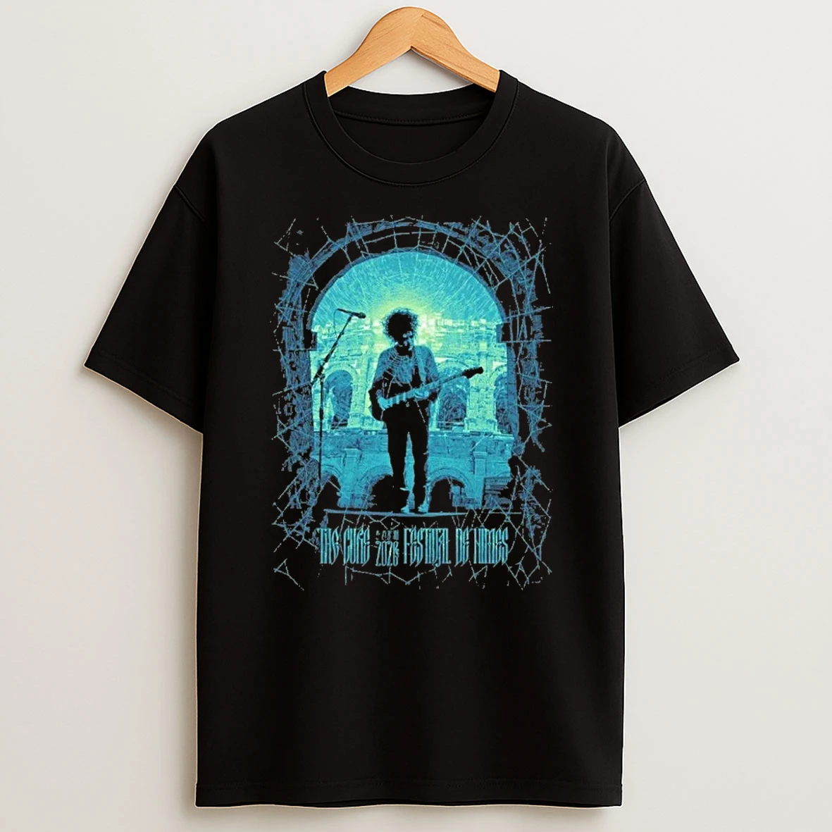 The Cure Nimes Fr Event Tee Night 2 At Festival De Nimes In Nimes Fr On July 25 2026 Shirts