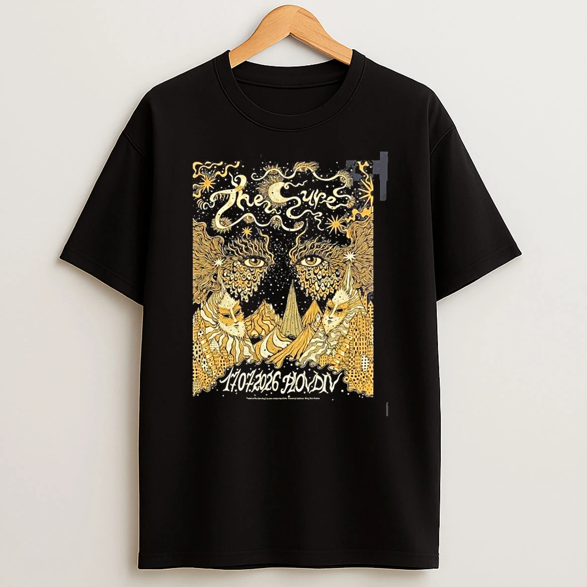 The Cure Plovdiv Bulgaria 2026 Phill Good Festival Limited Edition Event Tee On 17 July 2026 Shirts