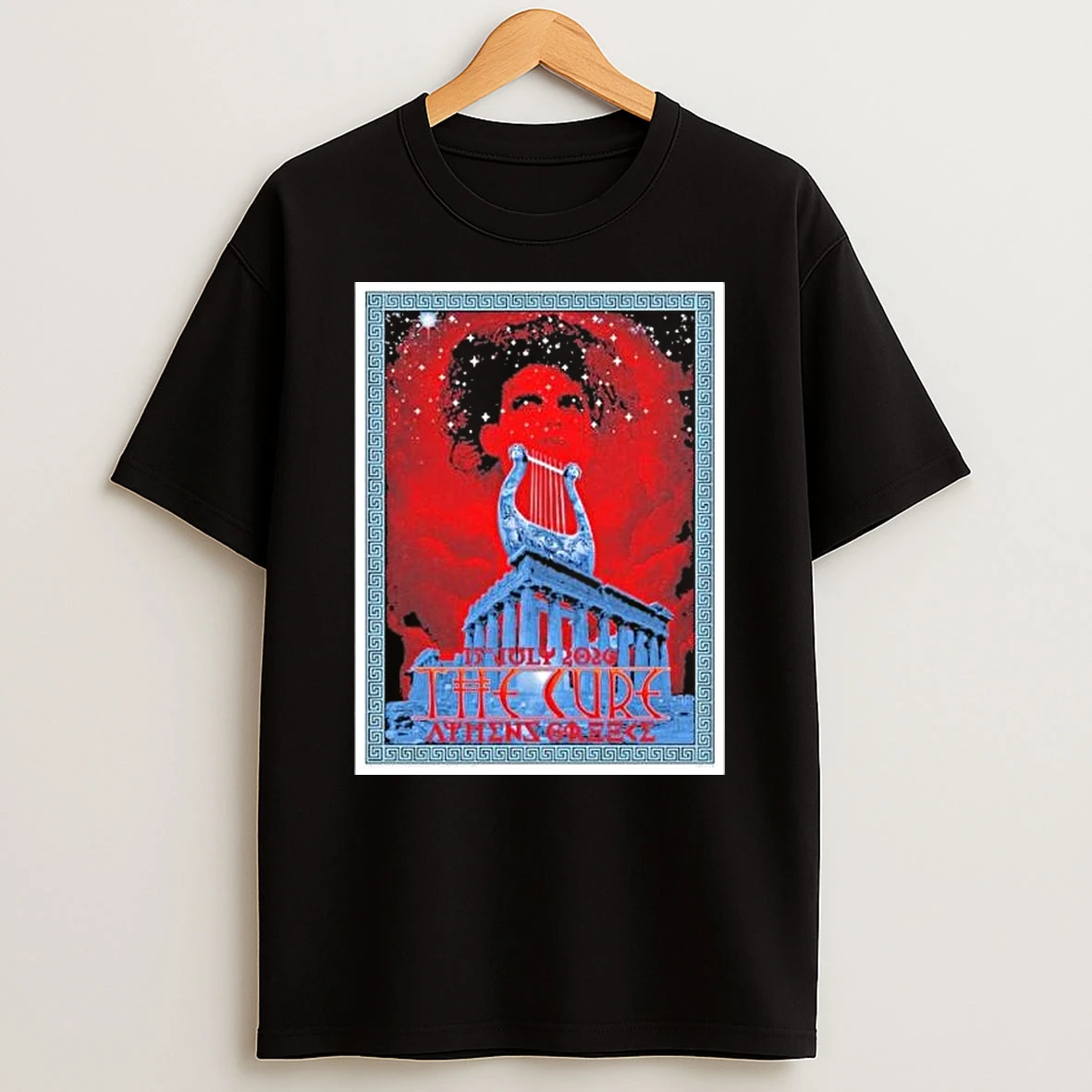 The Cure Tour Athens July 15 2026 Event Shirts