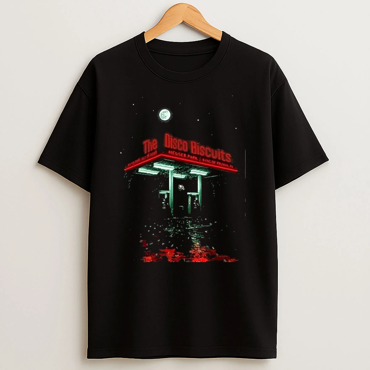 The Disco Biscuits King Of Prussia Pa 2026 Event Tee At Heuser Park 2 Night July 25 And 26 2026 Shirts