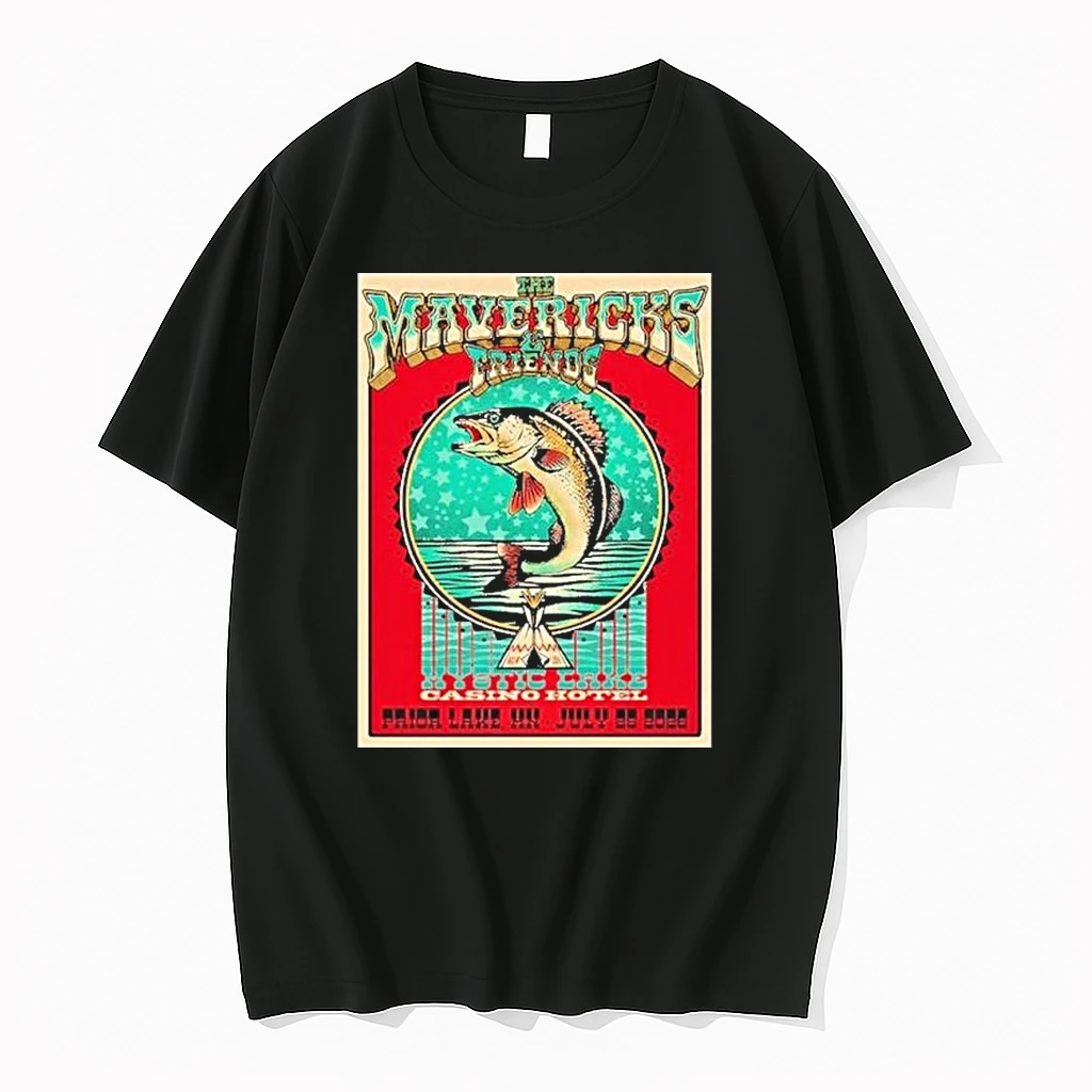 The Mavericks And Friends Prior Lake Mn Event Tee At Mystic Lake Casino Hotel On July 25 2026 Shirts