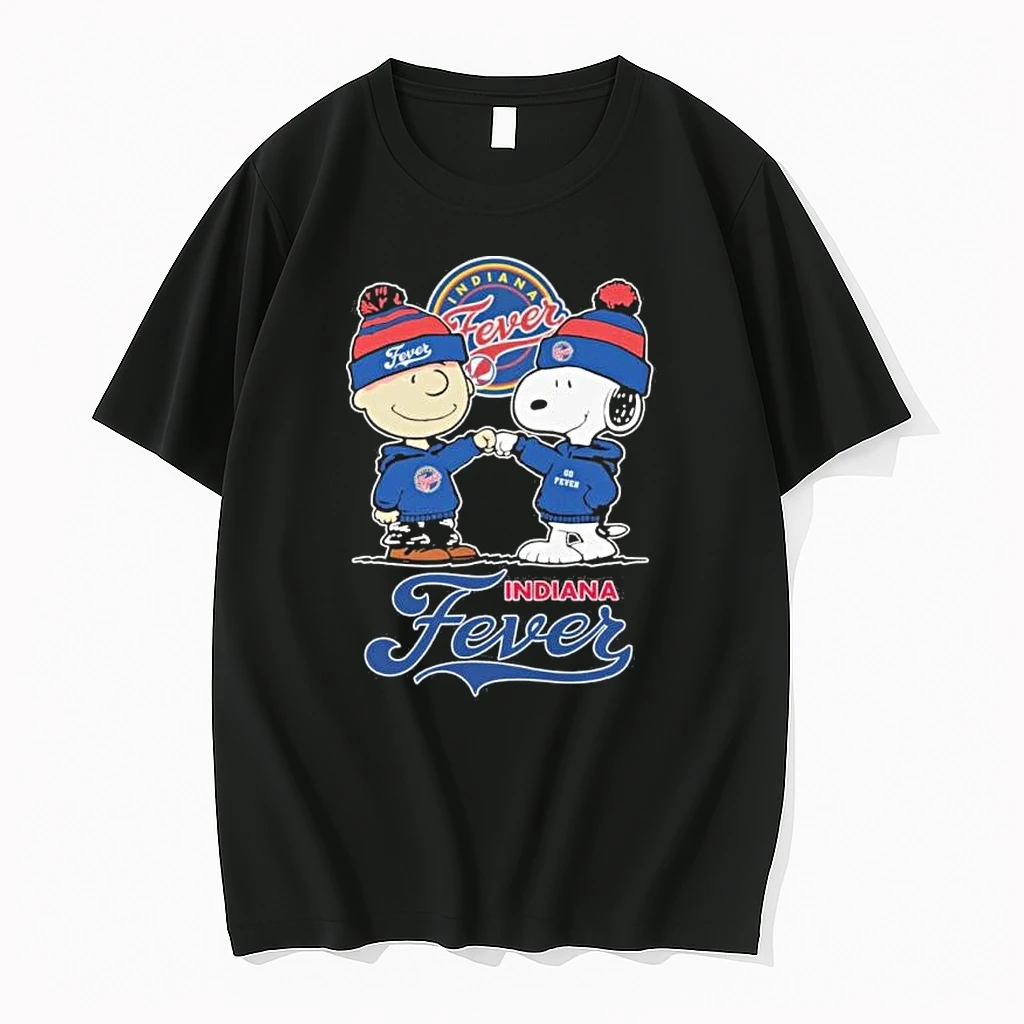 The Peanuts Fistbump Indiana Fever Shirts