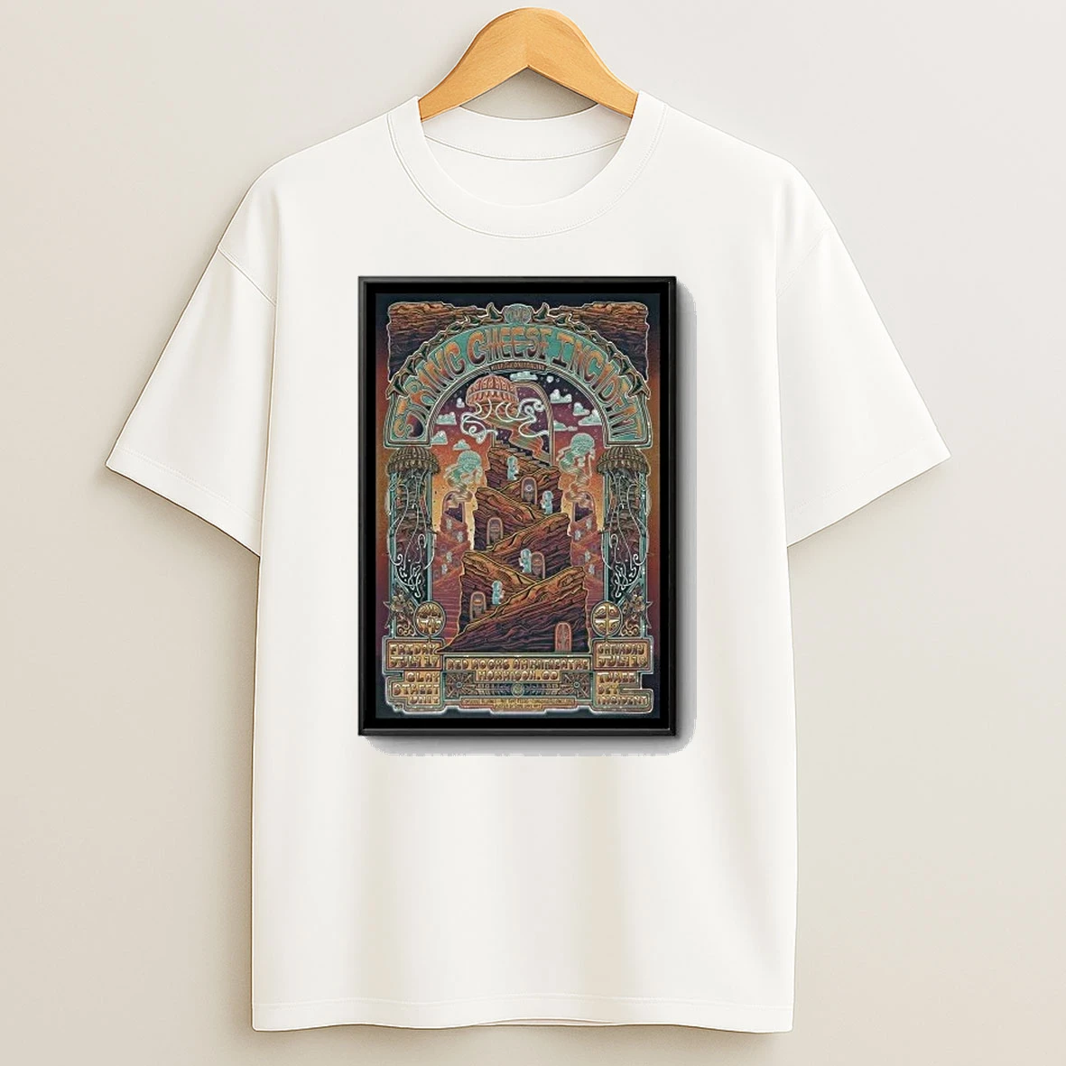 The String Cheese Incident Red Rocks In Morrison Co 7 17 7 18 2026 Shirts