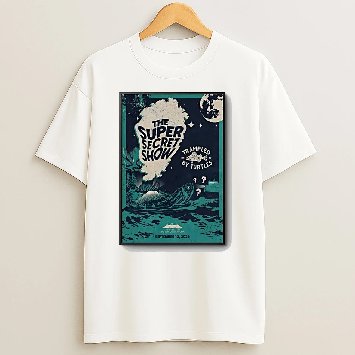The Super Secret Show 9 10 2026 Bayfield Wi Shirts