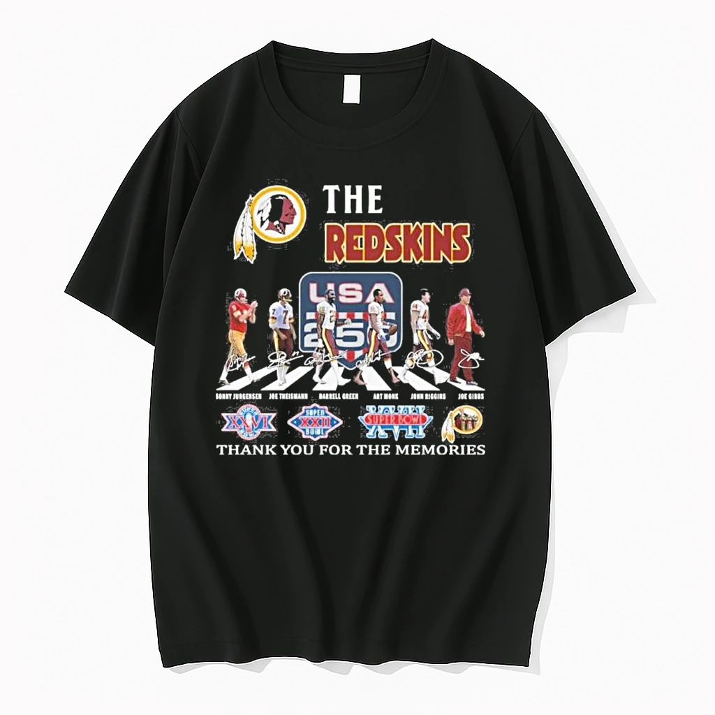 The Washington Redskins Abbey Road Usa 250th Anniversary Shirts