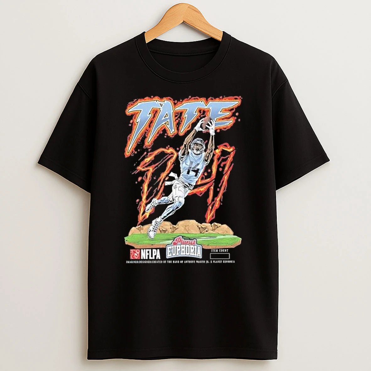 Titans 14 Carnell Tate Nfl Player Graphic Shirts