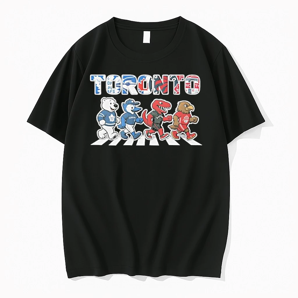 Toronto Teams Sports Mascots Abbey Road 2026 Shirts