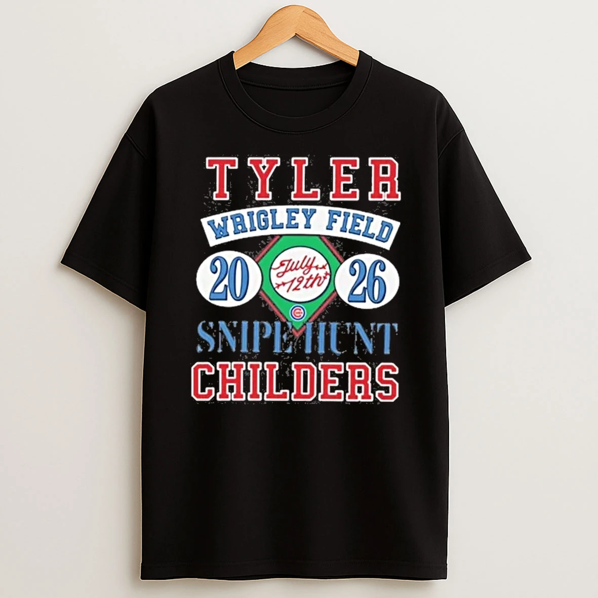 Tyler Childers Chicago Il Wrigley Field July 12 2026 Tour Shirts