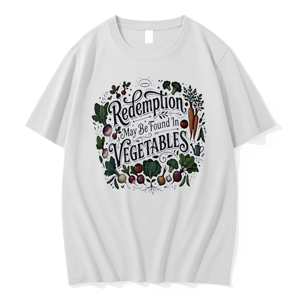 Vegetables Garden Redemption May Be Found In Vegetables White Shirts