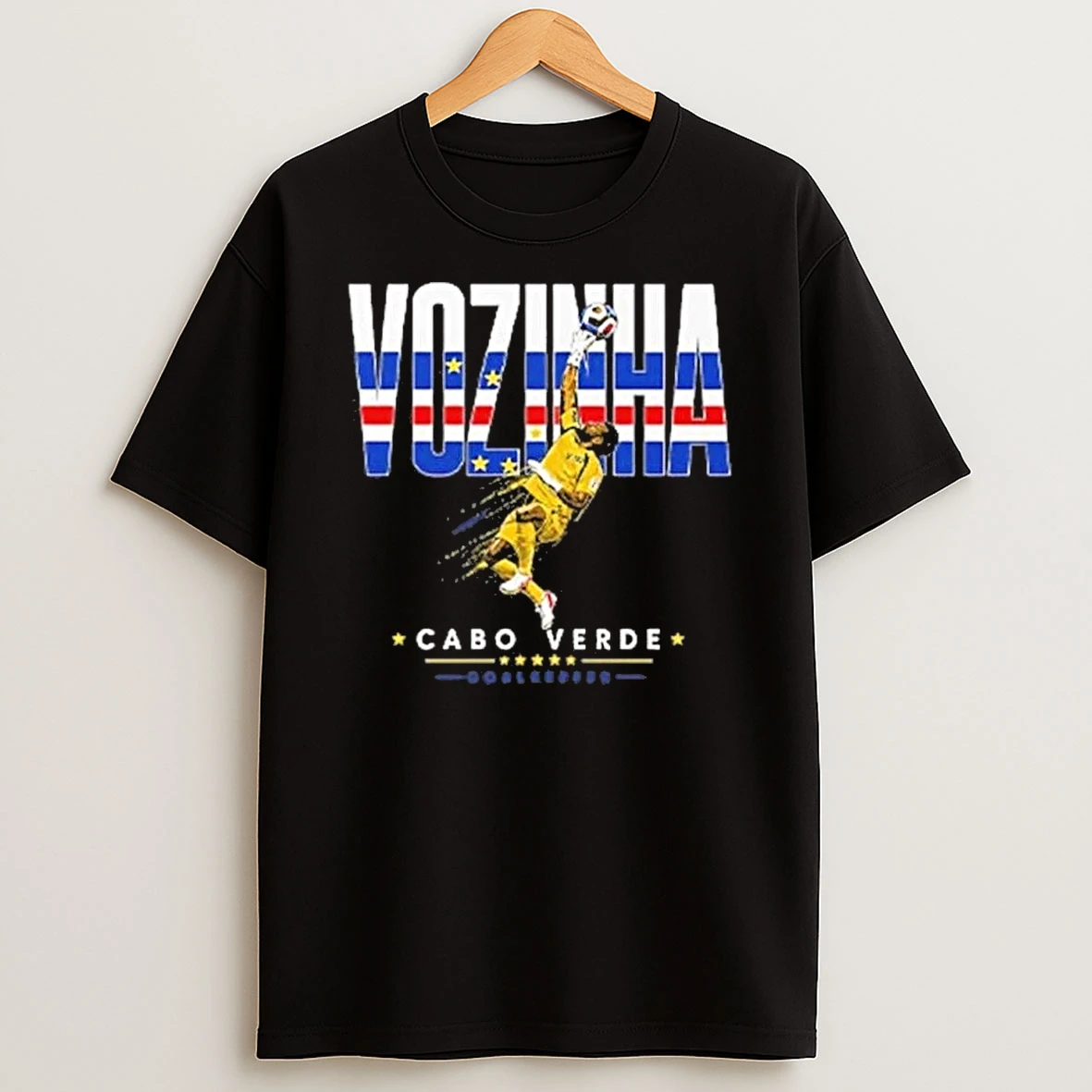 Vozinha Cabo Verde Goalkeeper Soccer Shirts
