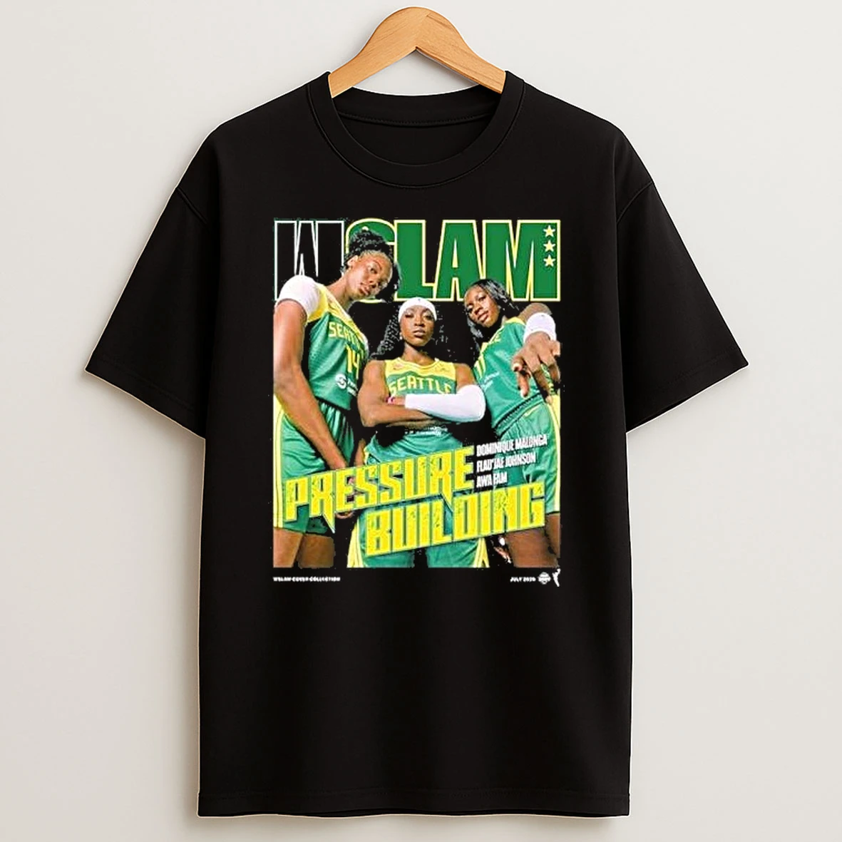Wslam Seattle Storm Pressure Building Shirts