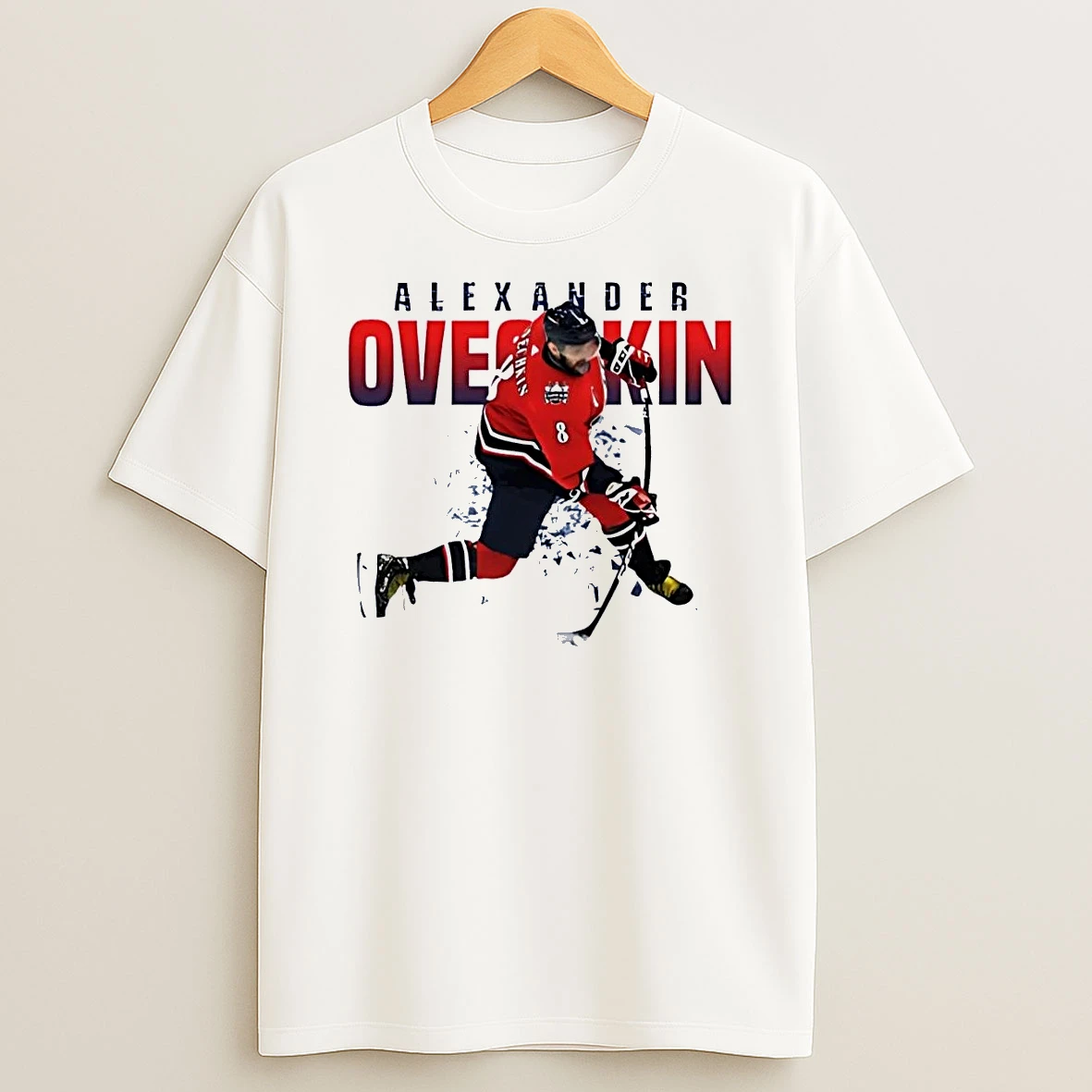 Washington Capitals Hockey Legend Alexander Ovechkin Performance White Shirts