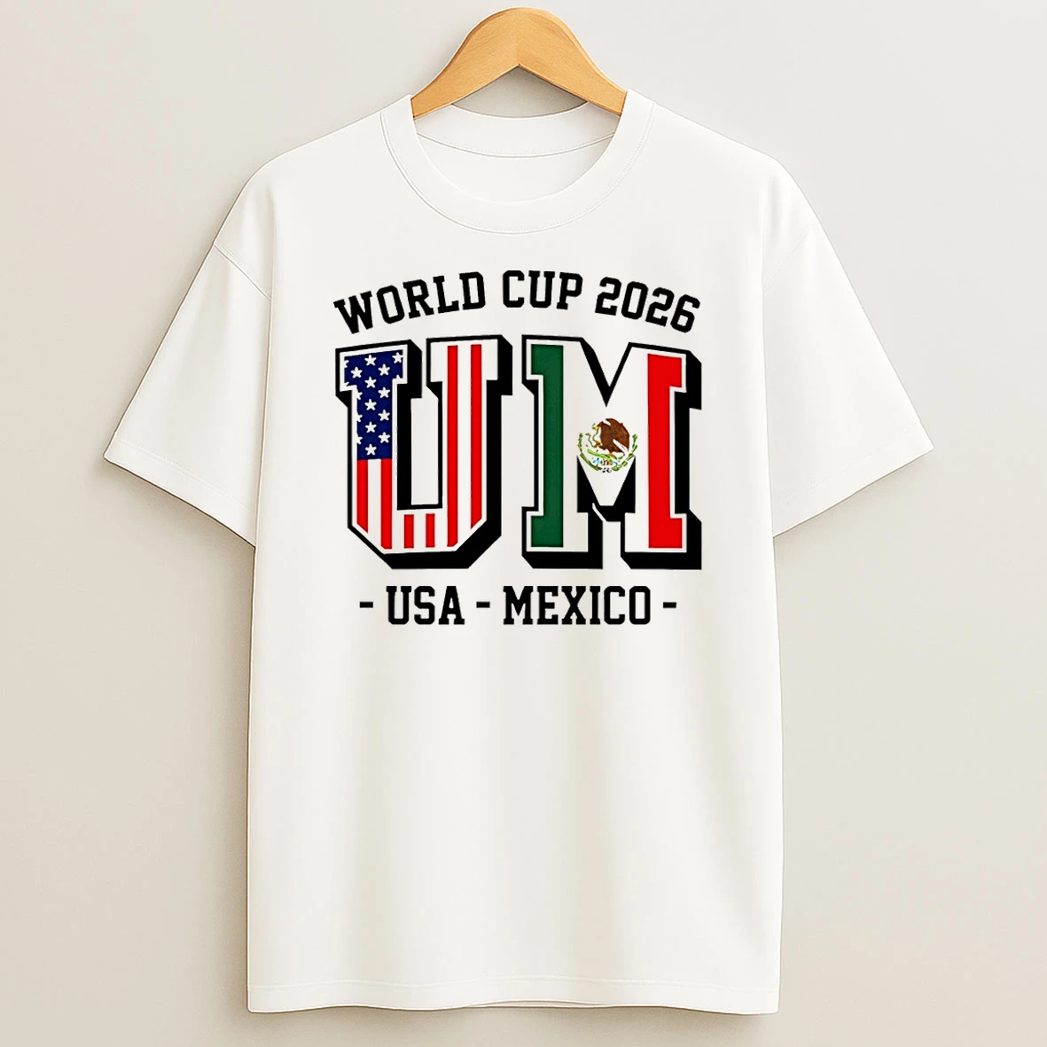 World Cup 2026 Um Usa Mexico Canada Eliminated Flag Shirts