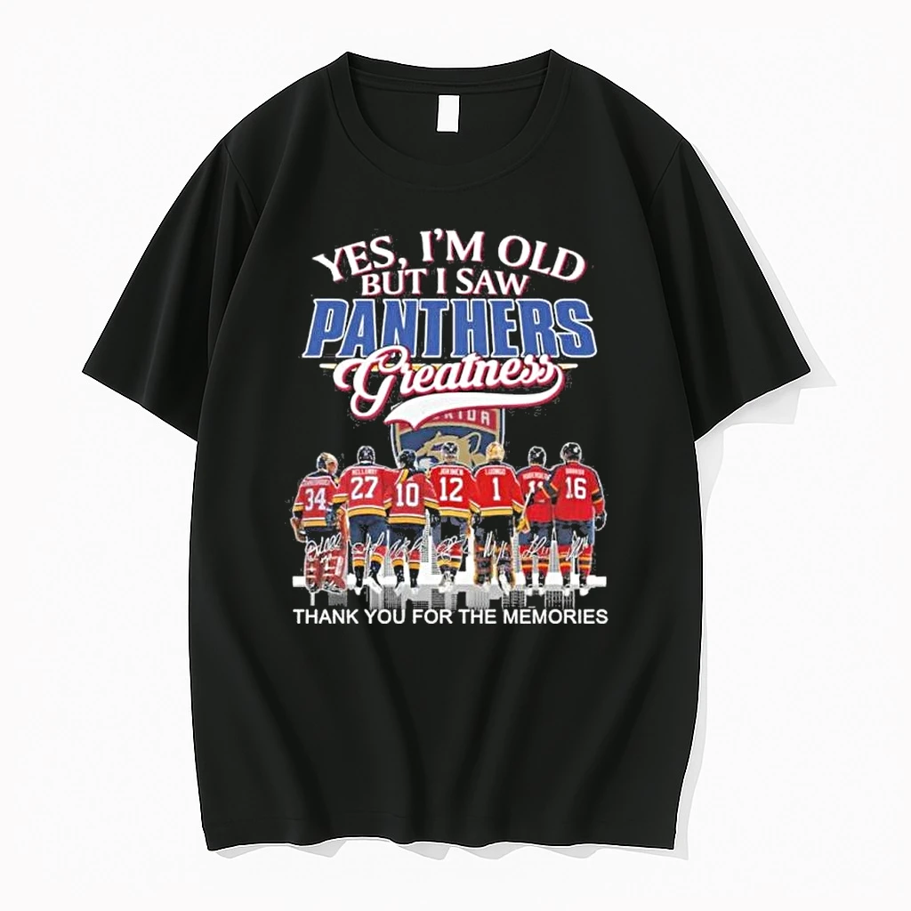 Yes Im Old But I Saw Florida Panthers Greatness Shirts