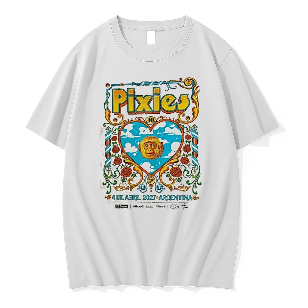 Pixies At Movistar Arena In Buenos Aires Argentina On Apirl 4 2026 Art By George Manta Shirts