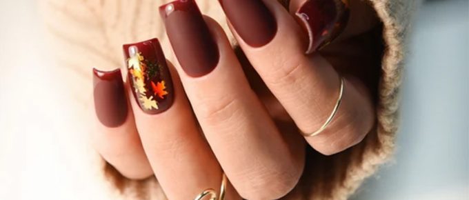 Easy, Stunning Brown Nails for Fall